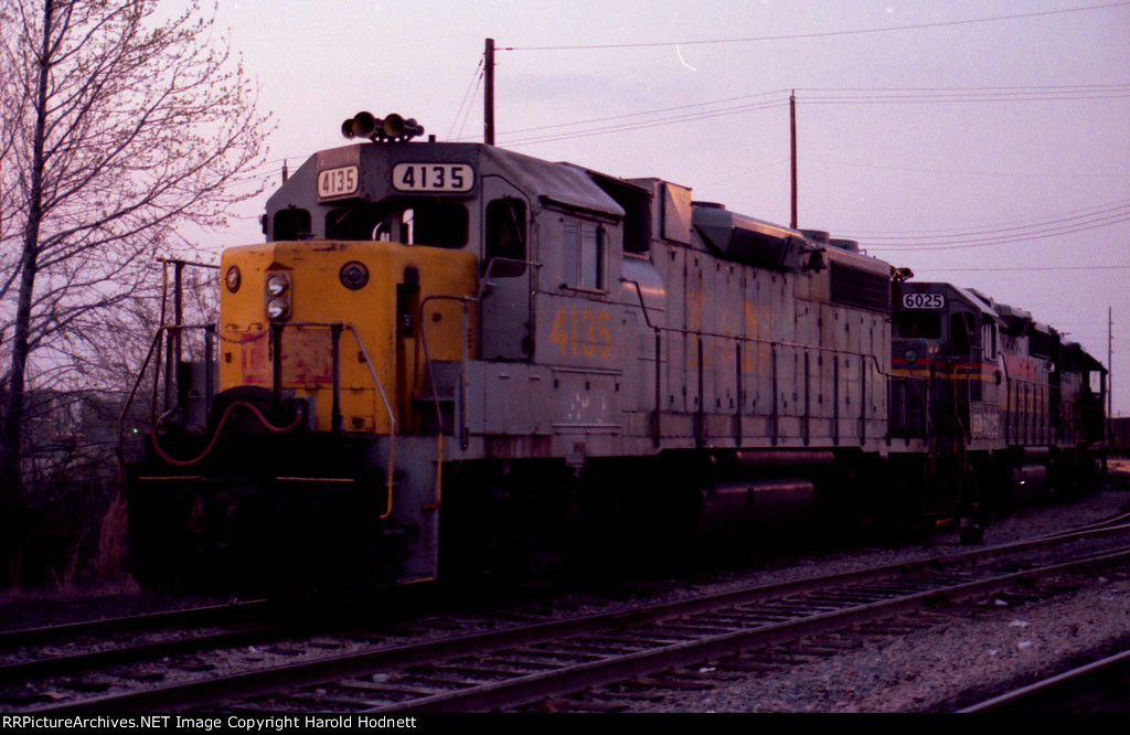 SBD 4135 & 6025 are at the south end of the yard